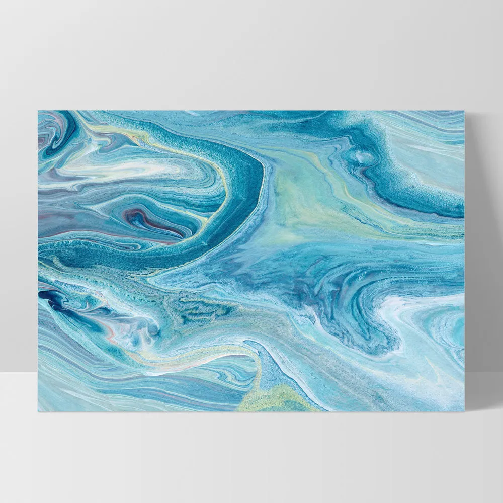 Abstract Ocean Park - Art Print