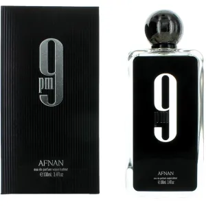 Afnan Men's Eau De Parfum Spray - 9 AM Lily-of-the-Valley Middle Notes, 3.4 oz
