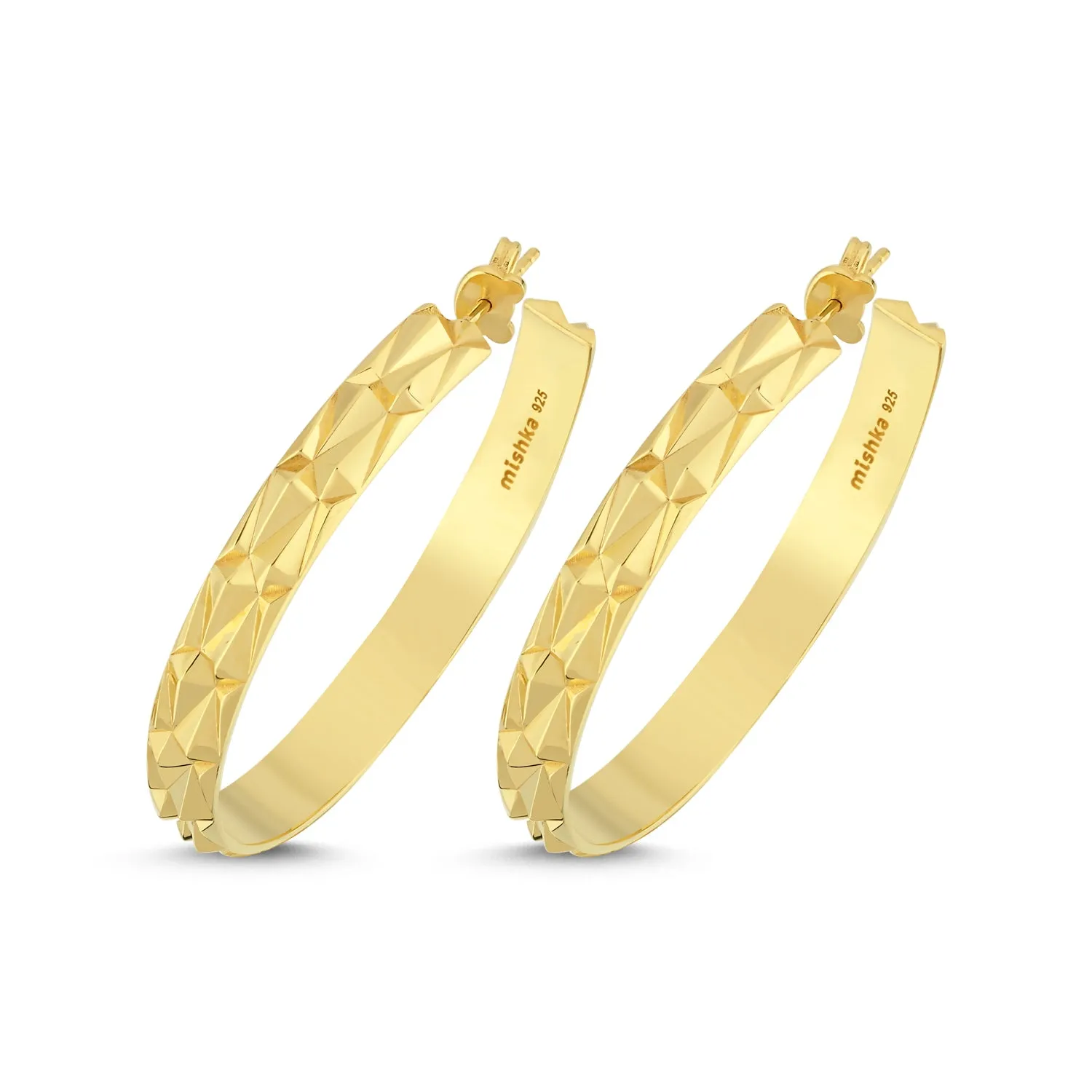 Allure Gold Vermeil Hoop Earrings