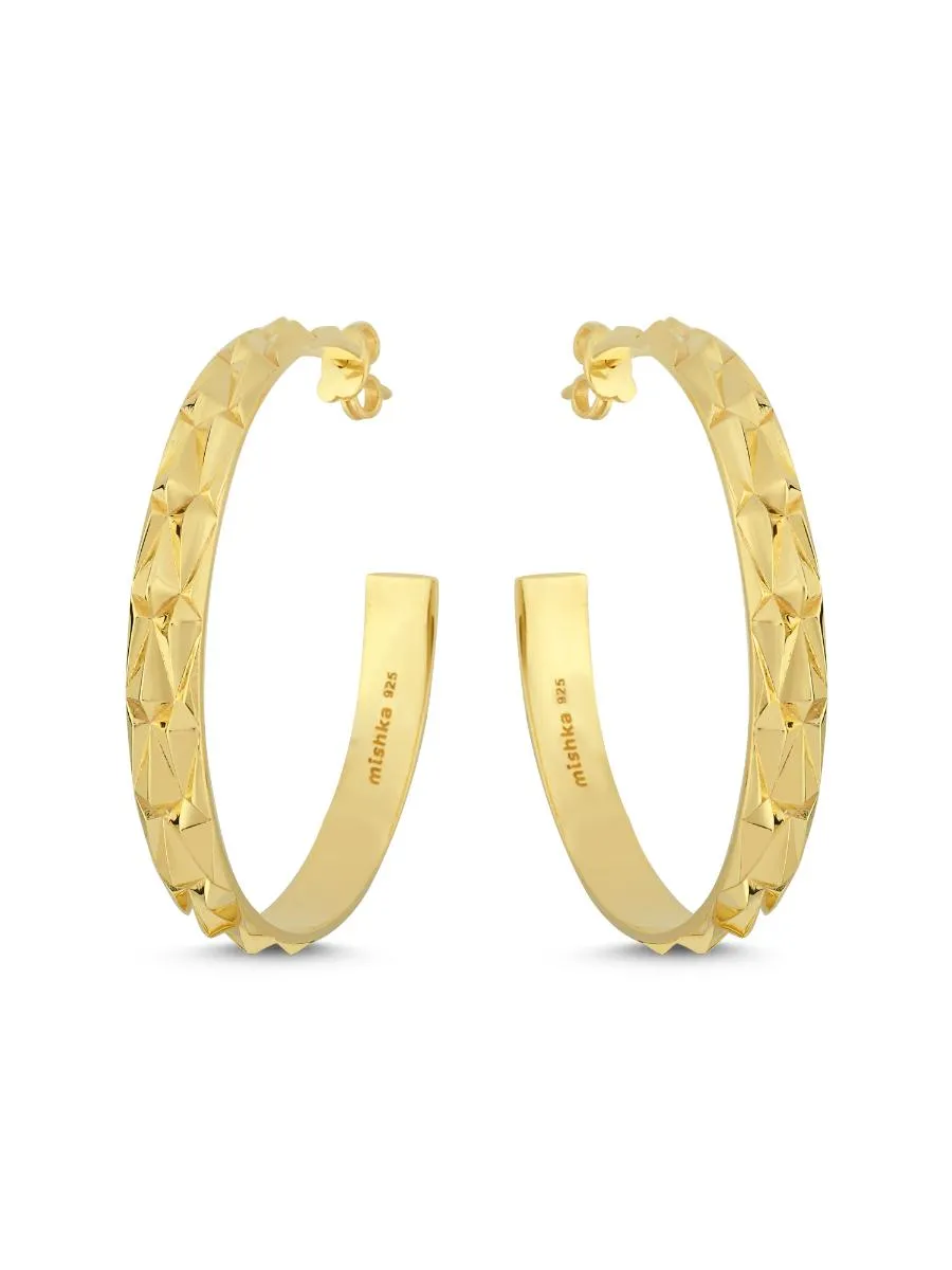 Allure Gold Vermeil Hoop Earrings