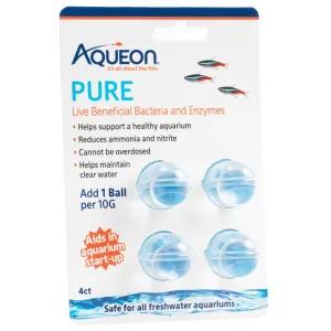 Aqueon Pure 4 Pack of 10 Gallon Balls