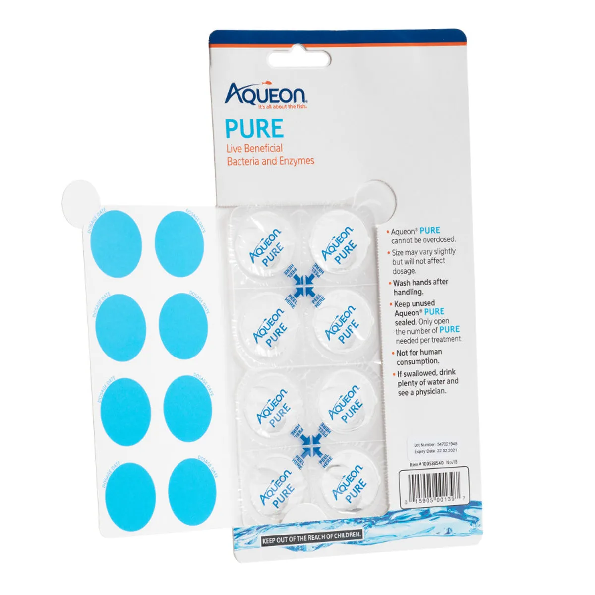 Aqueon Pure 8 Pack of 30 Gallon Balls