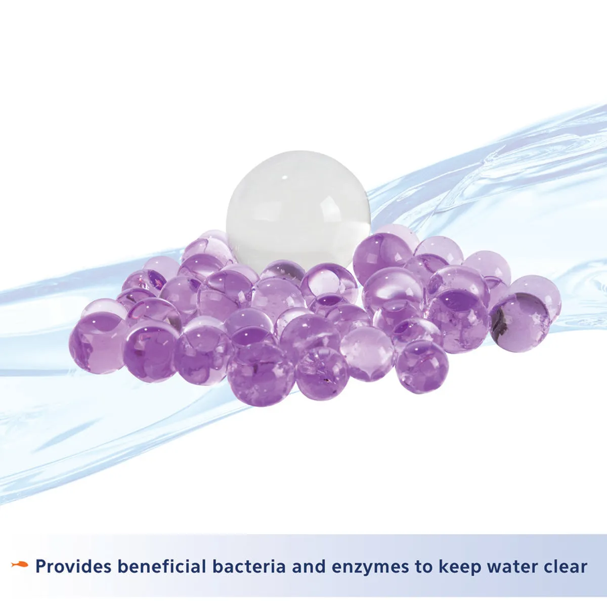 Aqueon Pure Betta Beads Purple