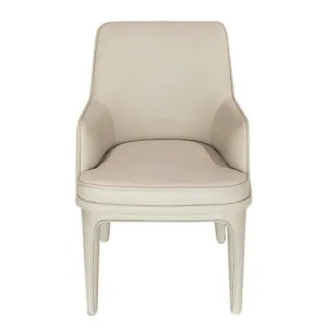 AUBREY Diamond Leather Dining Chair