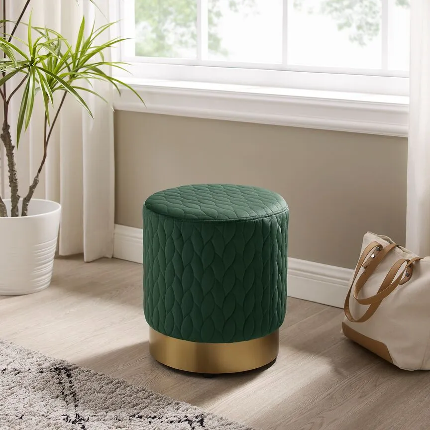 Ayla Ottoman - Green