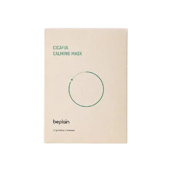 [beplain] Cicaful Calming Mask 27g*10EA