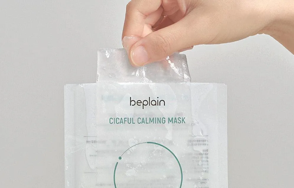 [beplain] Cicaful Calming Mask 27g*10EA