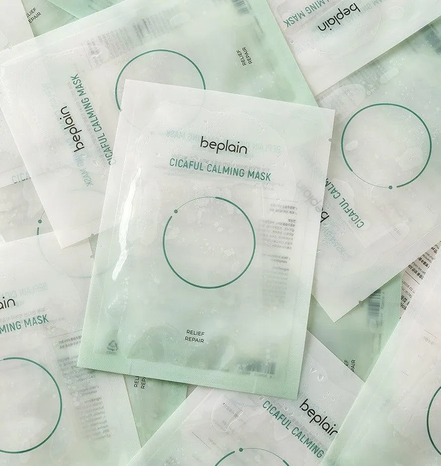[beplain] Cicaful Calming Mask 27g*10EA