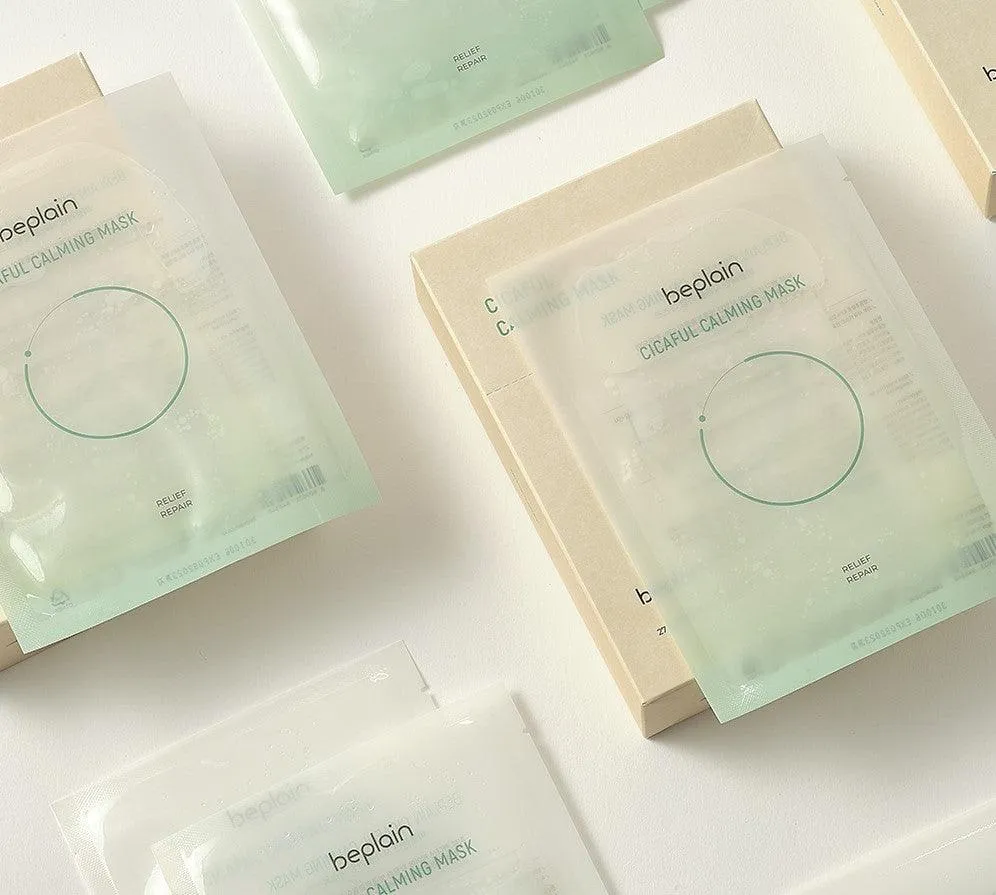[beplain] Cicaful Calming Mask 27g*10EA