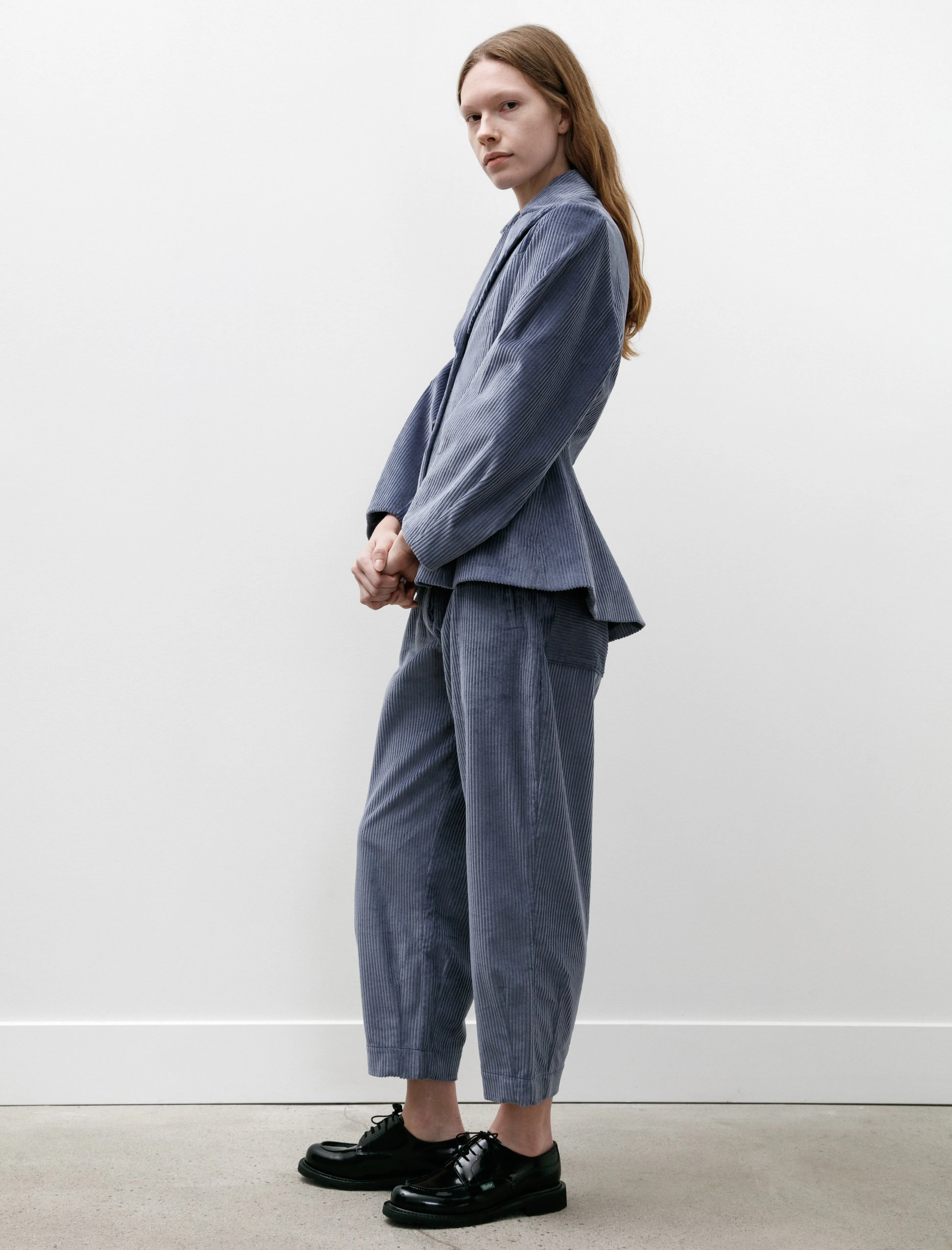 British 5 Wale Corduroy Blazer Mystere