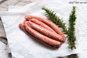 Certified Organic Pure Beef & Sea Salt Sausages