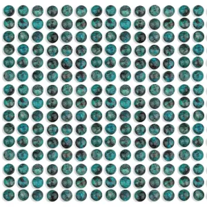 Chrysocolla 4mm Coin Cabochon - CLEARANCE