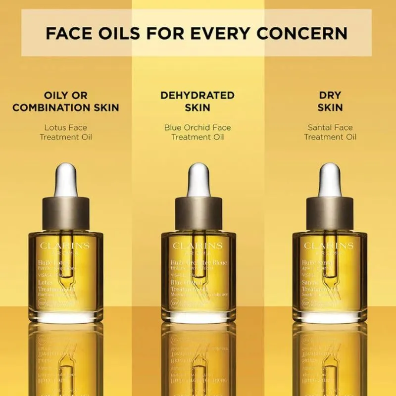 Clarins Blue Orchid Face Treatment Oil