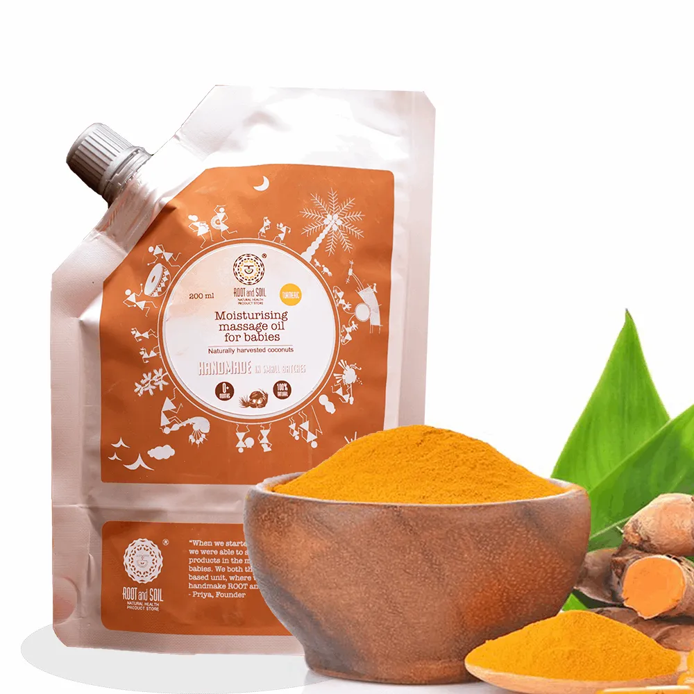 Coconut Milk Baby Massage Oil (Classic) | Soothens and rejuvenates skin |  0  m| 100 ml