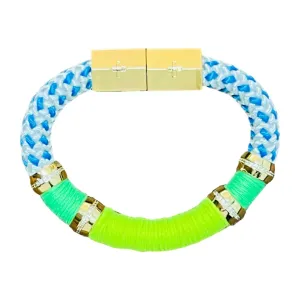 Colorblock Bracelet Lemon and Lime