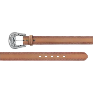 Gem Dandy Women's Wrangler Rope Edge Tan Belt