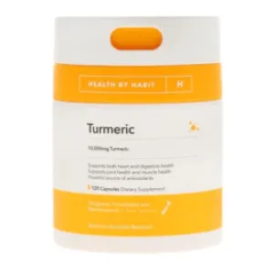 Health By Habit Turmeric 10,000mg 120 Caps