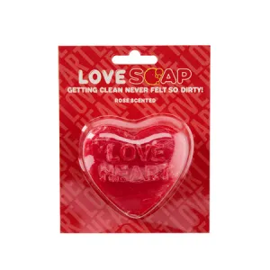 Heart Soap Love Heart Rose Scented