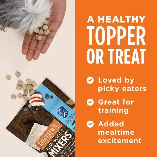 Instinct Raw Boost Mixers Wild-Caught Alaskan Pollock Recipe Dog Food Topper, 5oz