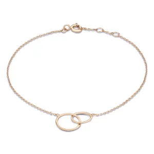 La Concorde Loulou 14 karat rose gold bracelet with circles