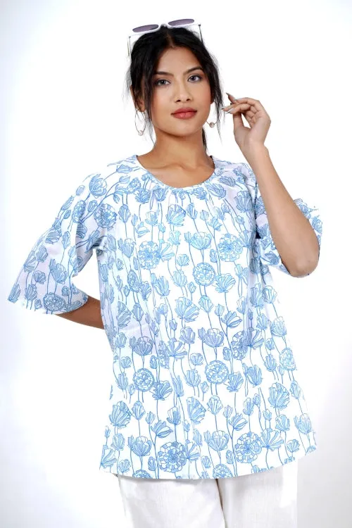 Lavish Lily Hand Block Printed Top