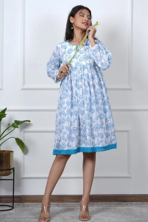 Lily Love Hand Block Printed Dress