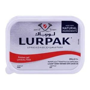 LURPAK UNSALTED BUTTER 250G