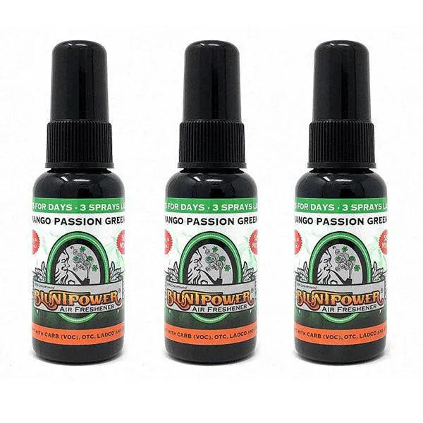 Mango Passion Green Air Freshener Bundle (3 Pack)