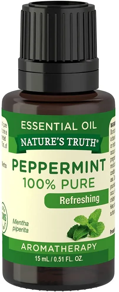 Nature's Truth Pure Essential Oil, Peppermint, 0.51 fl oz