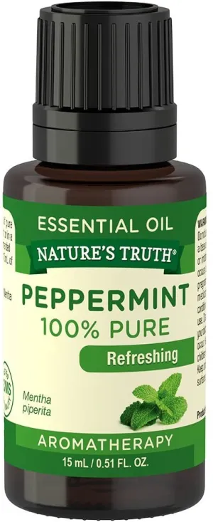 Nature's Truth Pure Essential Oil, Peppermint, 0.51 fl oz