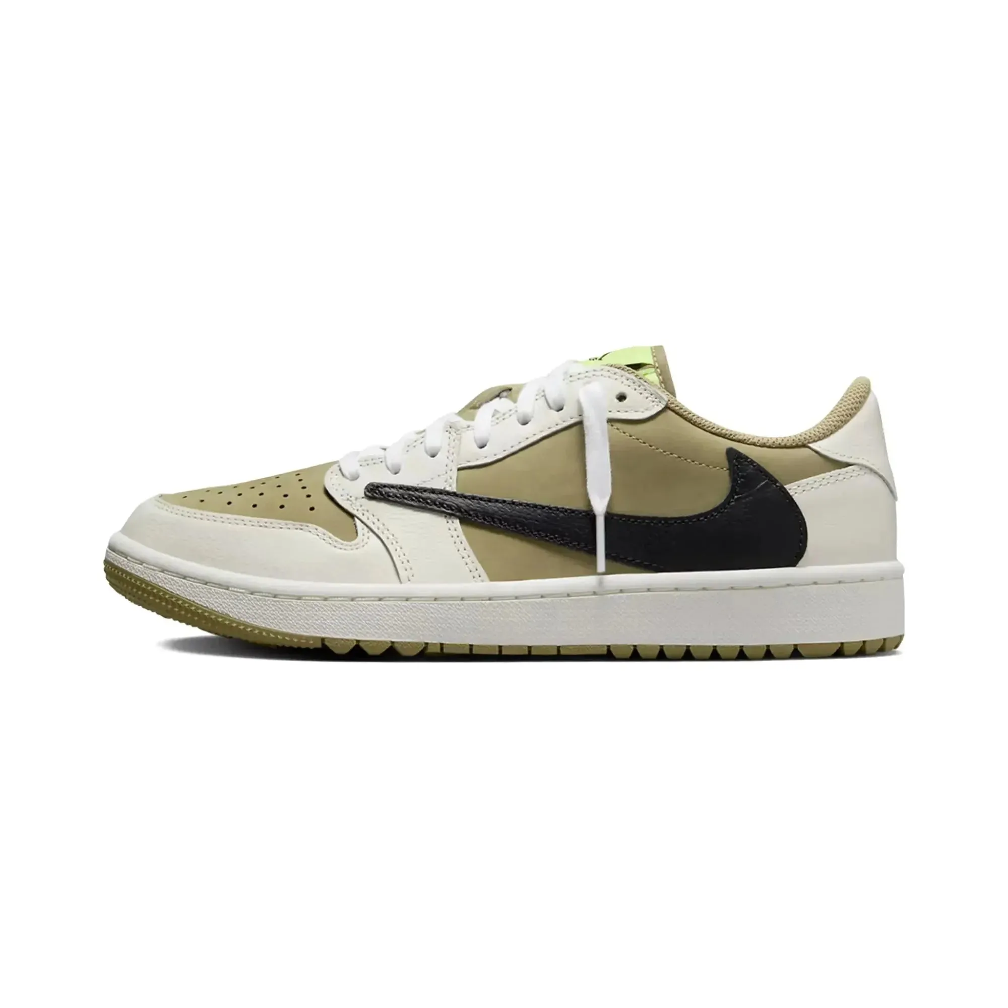 Nike Air Jordan 1 Retro Low Golf "Travis Scott Neutral Olive"