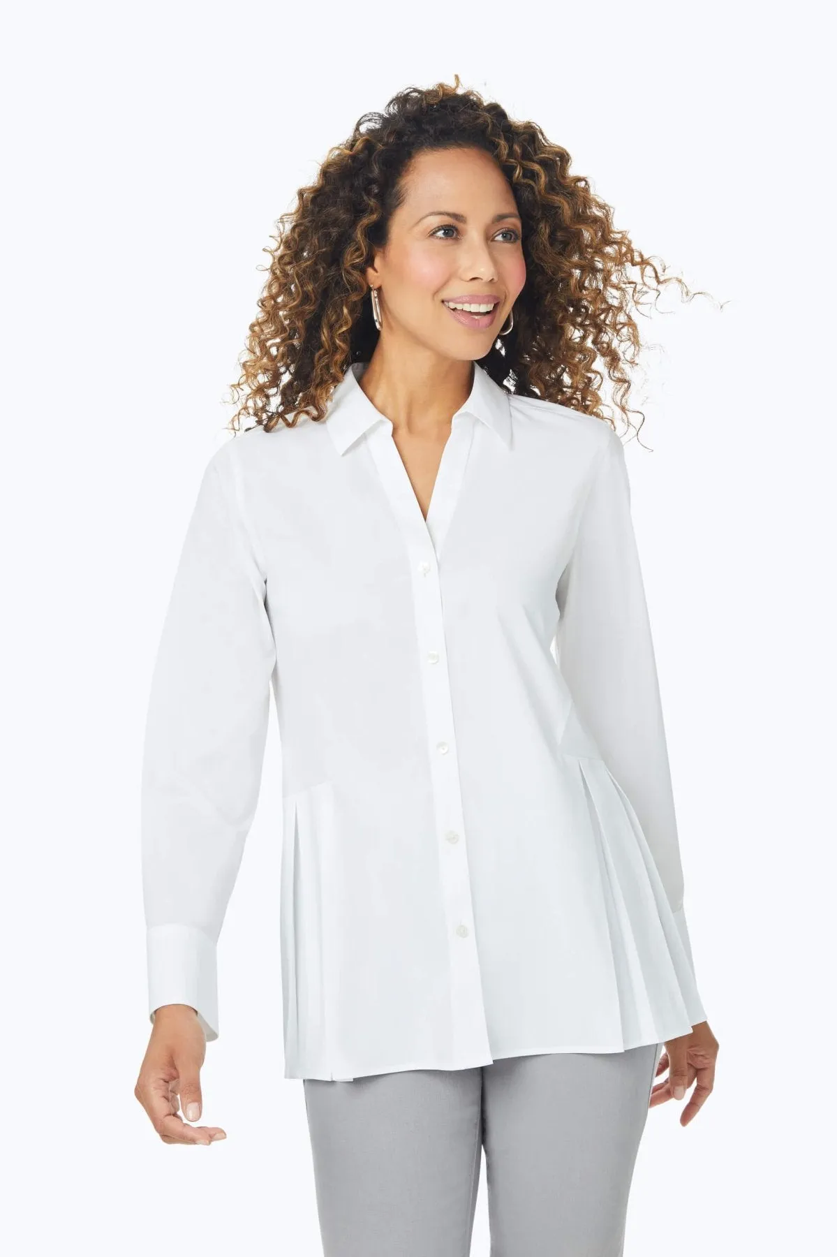 Pippa Stretch No Iron Long Sleeve Shirt