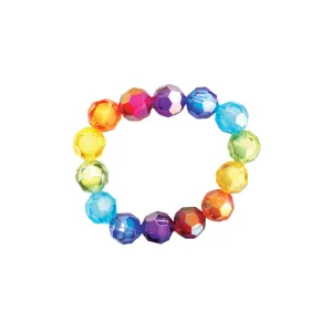 Rainbow Chunky Bobble Bracelet for Kids, 1 Count