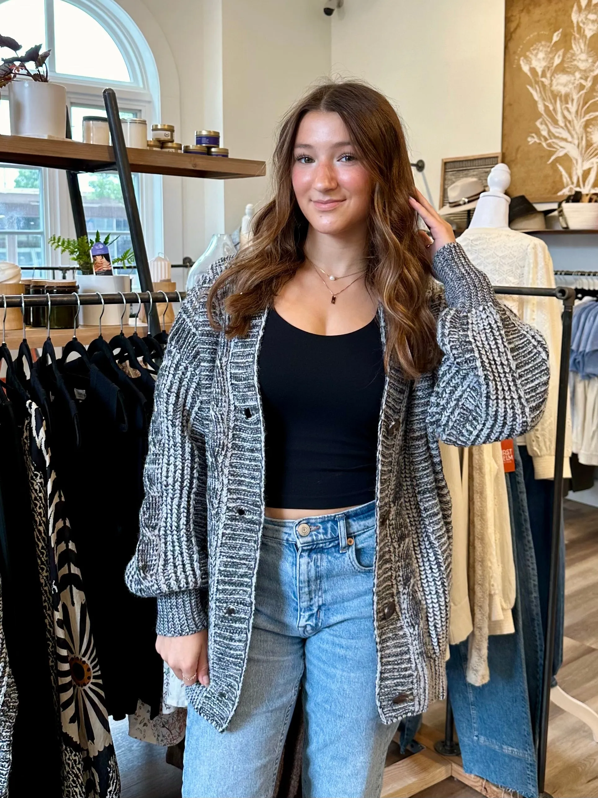 Raven Knit Cardigan