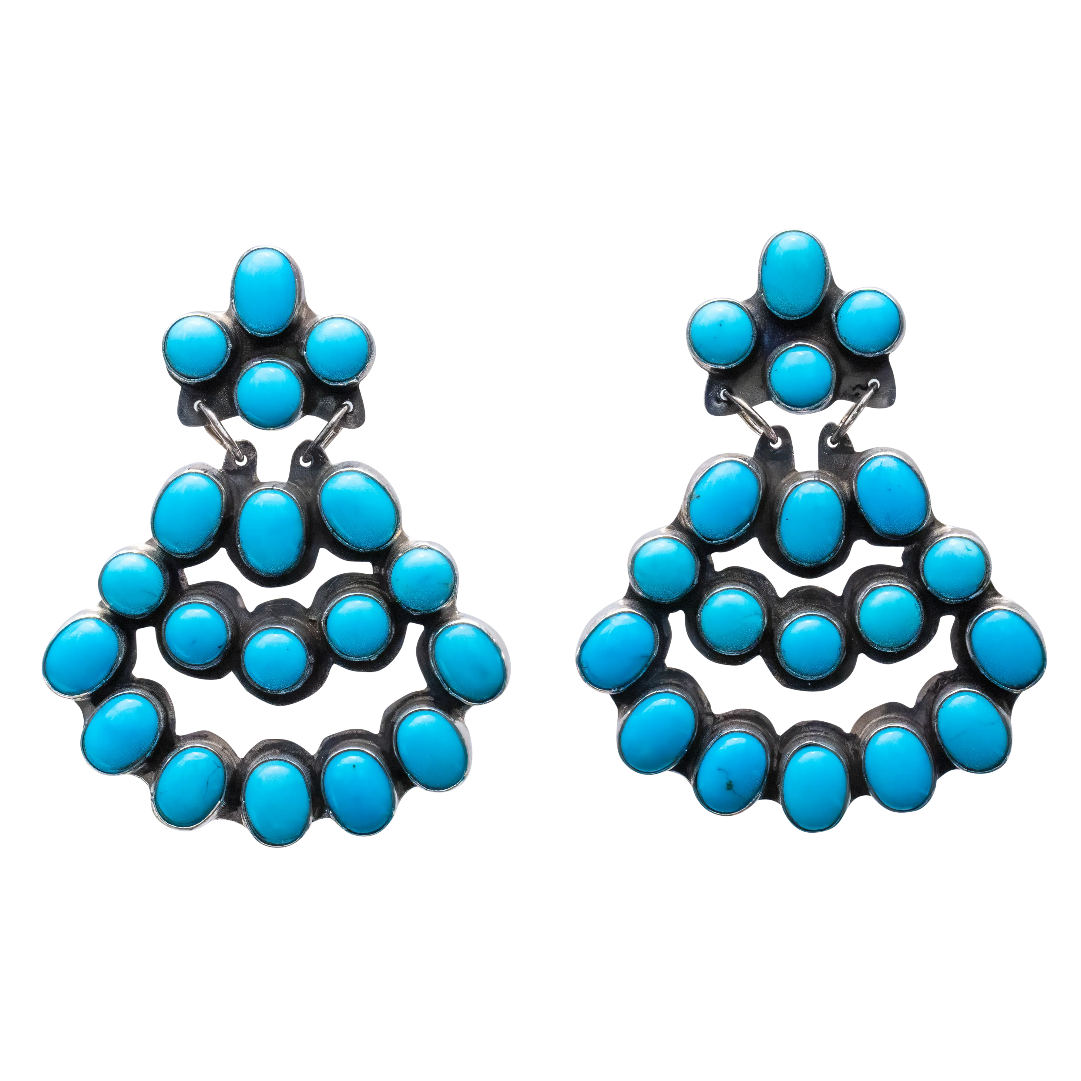 Sleeping Beauty Turquoise Earrings | Jennifer Begay