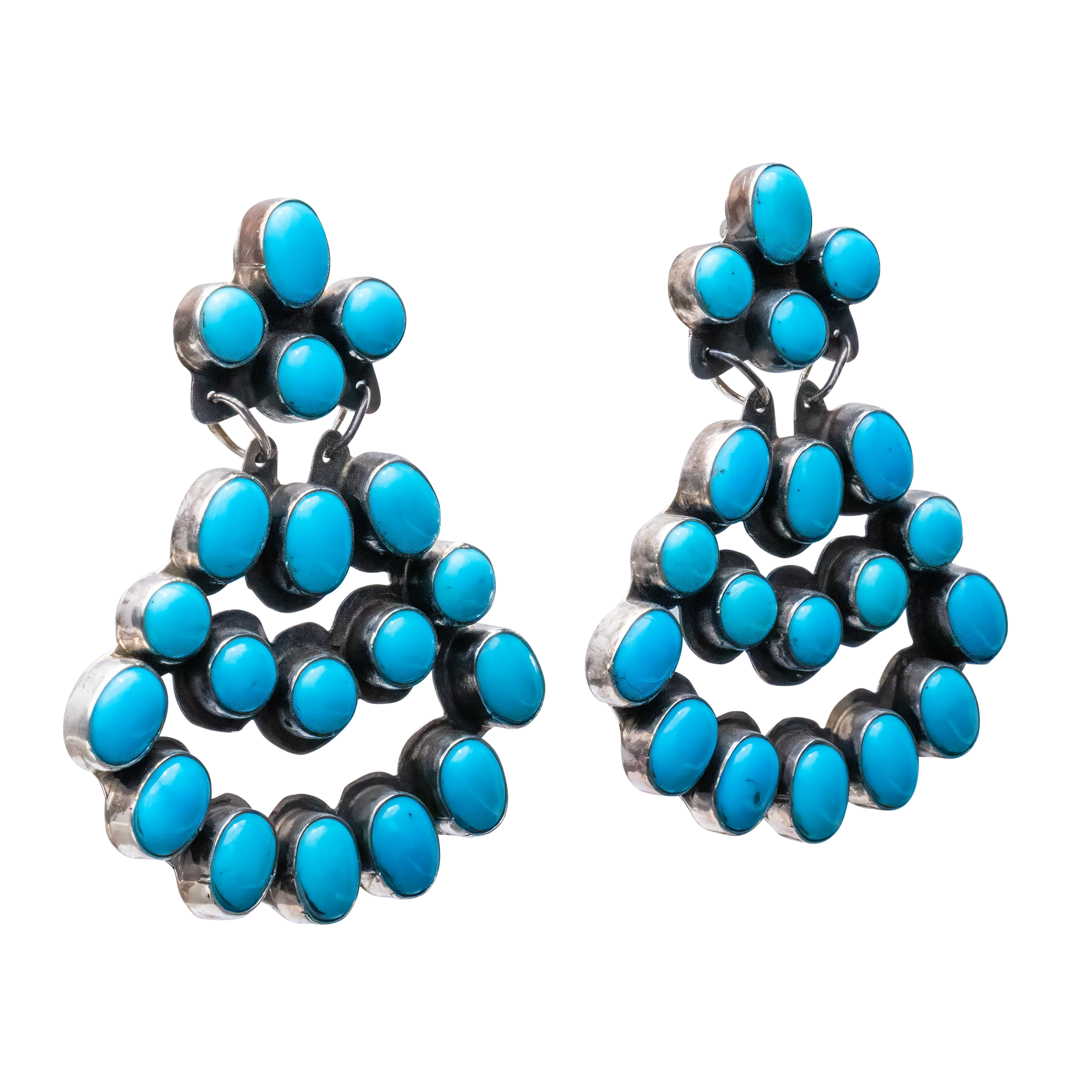 Sleeping Beauty Turquoise Earrings | Jennifer Begay