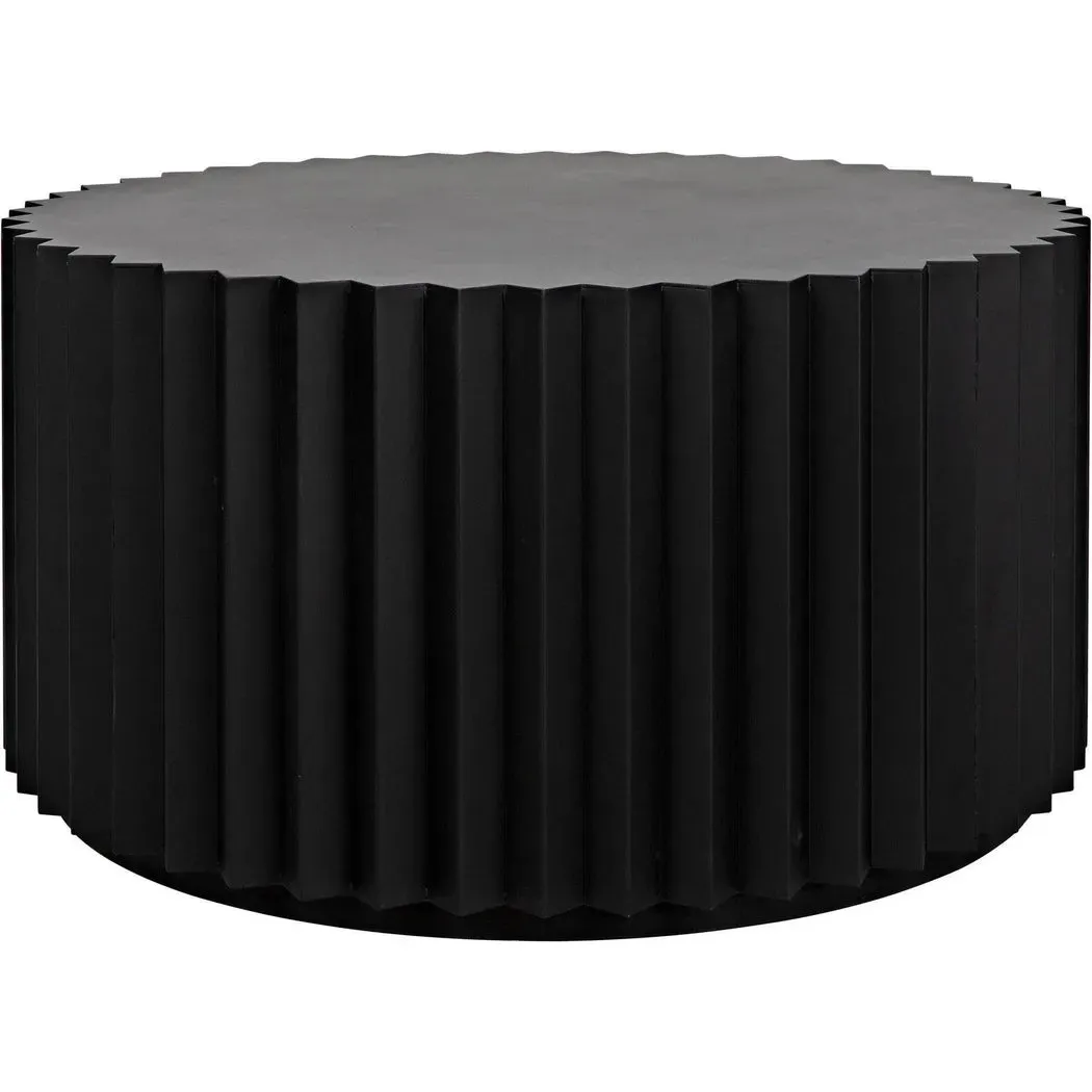 Stern Coffee Table, Black Steel