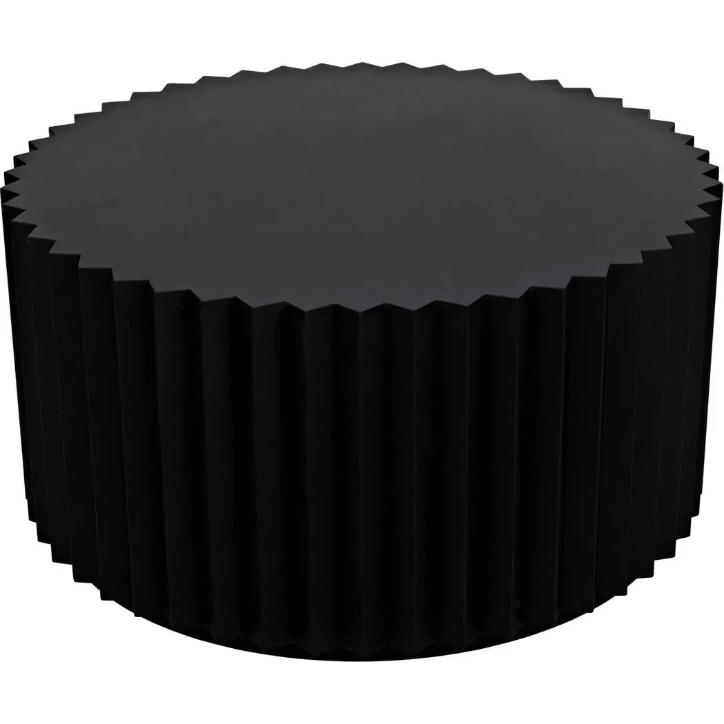 Stern Coffee Table, Black Steel