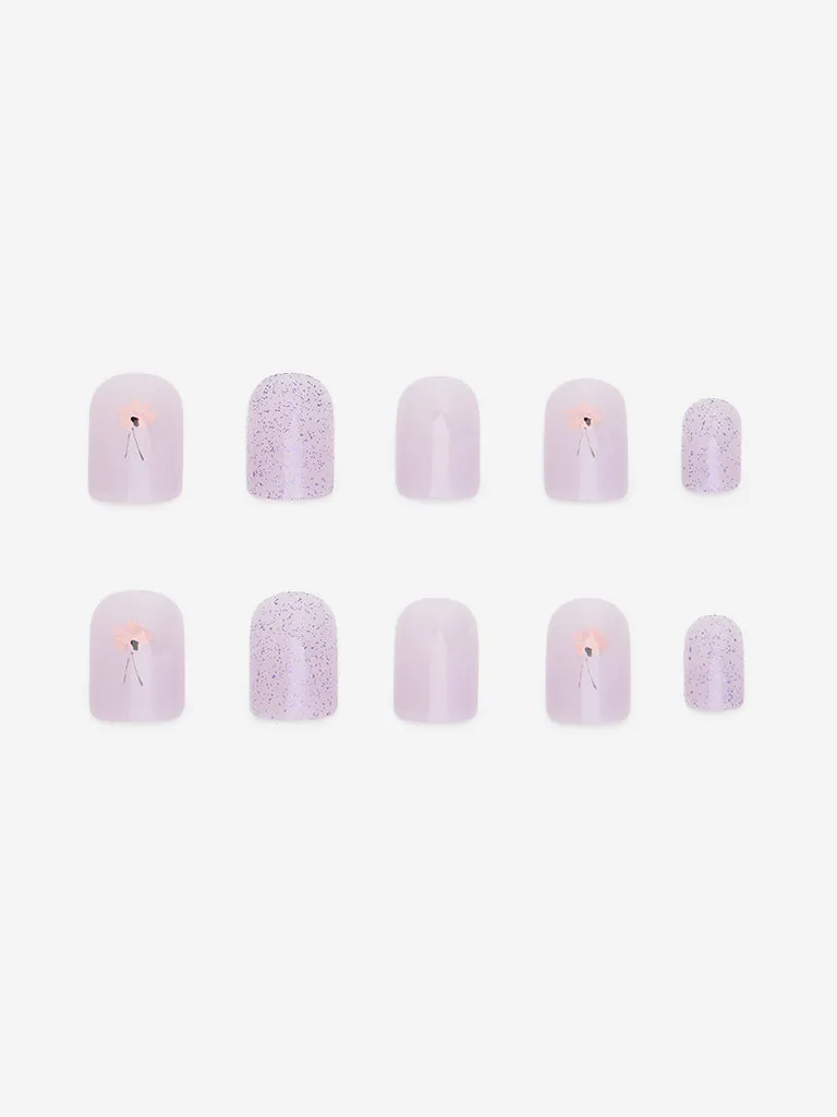 Studiowest Lavender Jelly Presson Nail Set