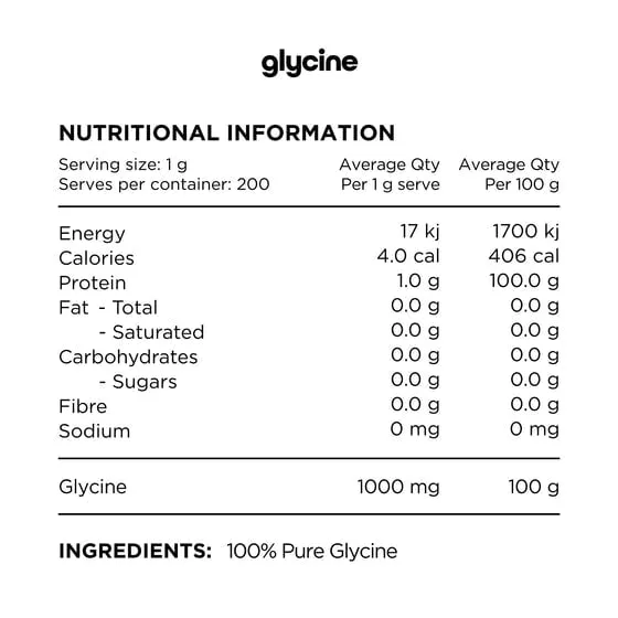 Switch Nutrition 100% PURE GLYCINE