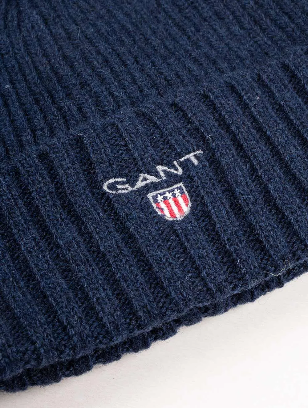 Unisex Wool Lined Beanie-Marine