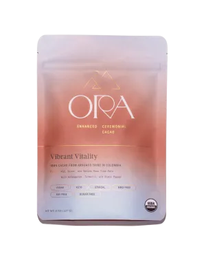 Vibrant Vitality - Enhanced 100% Pure Organic Ceremonial Cacao