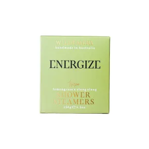 Wild Emery Energize Shower Steamer 150g