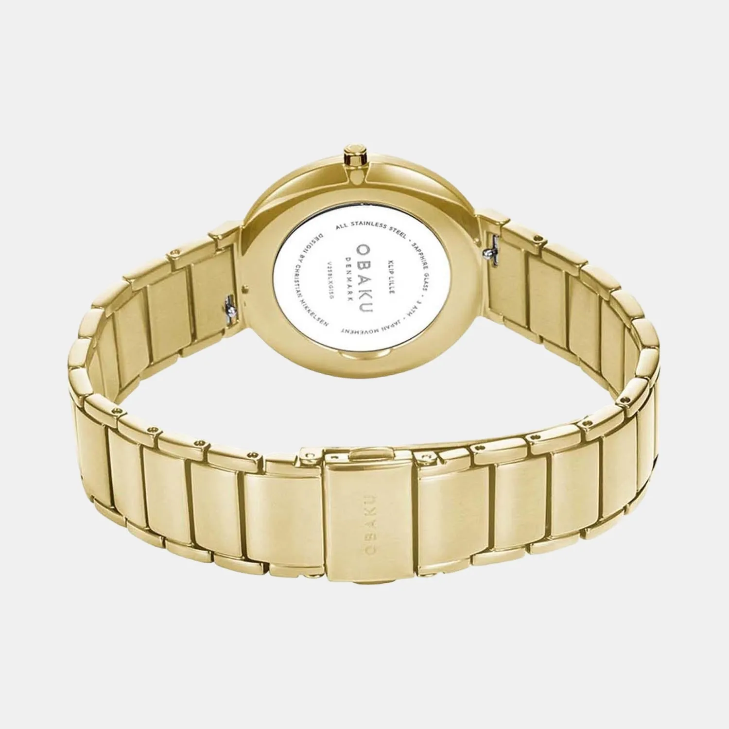 Women's White Analog Stainless Steel Watch V258LXGISG